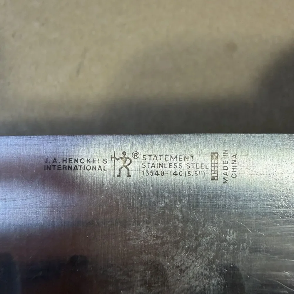 J.A. Henckels Statement 5.5